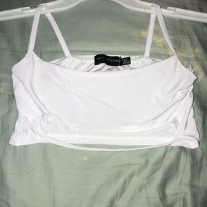 White pretty little things bralette